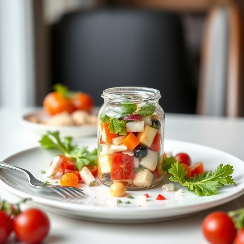 Italian Antipasto Jar Salad Italian Antipasto Jar Salad