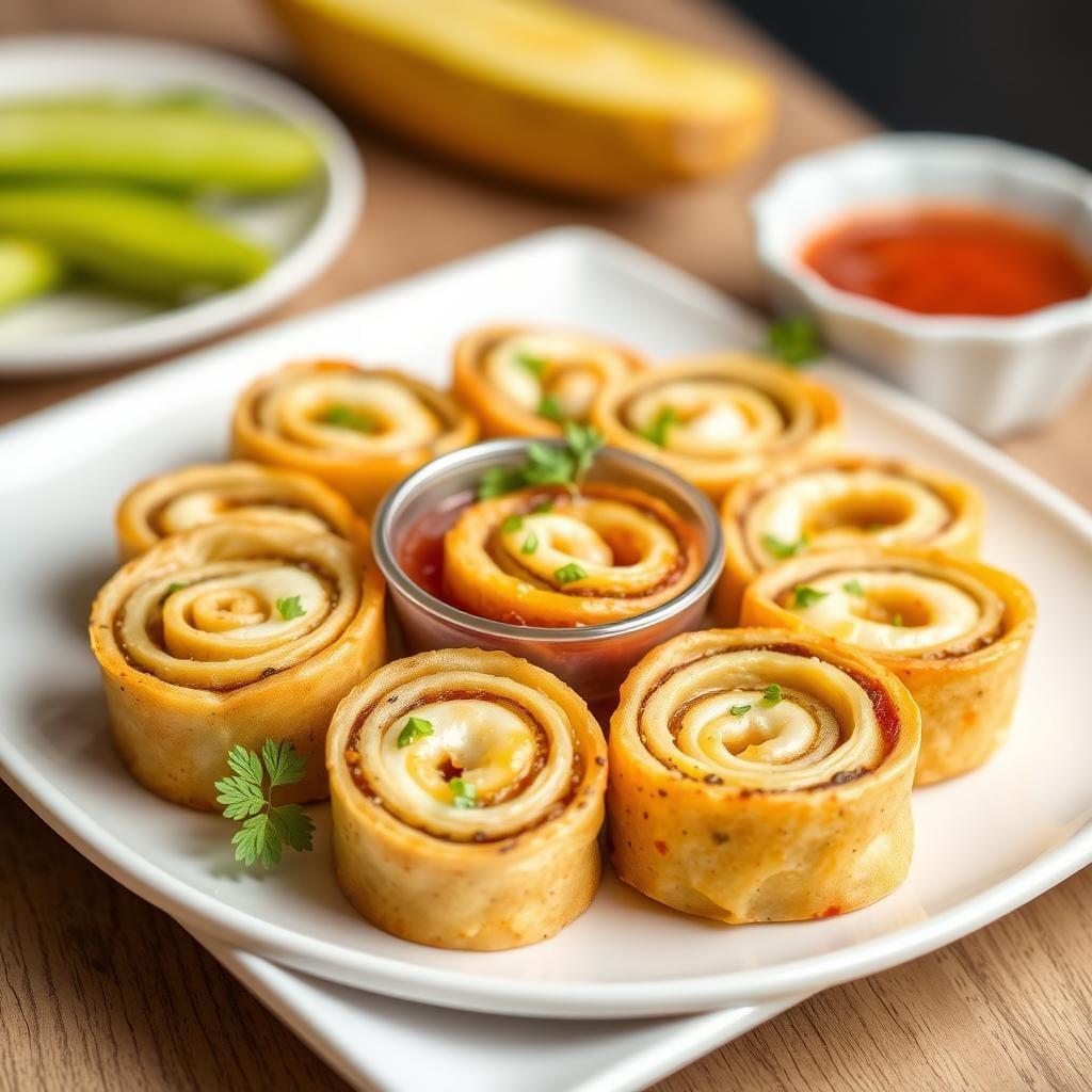 Pickle & Cheese Pinwheels Pickle & Cheese Pinwheels