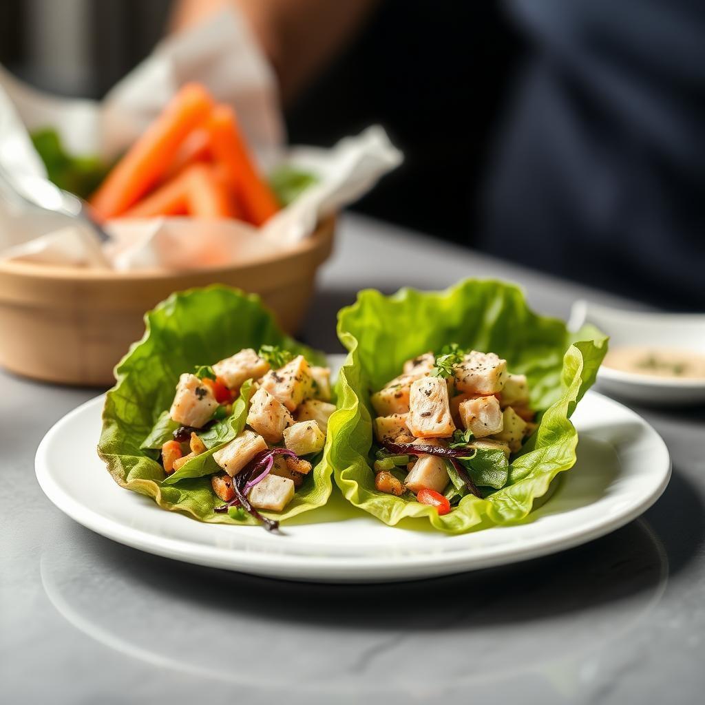 Tuna Niçoise Lettuce Wraps Tuna Niçoise Lettuce Wraps