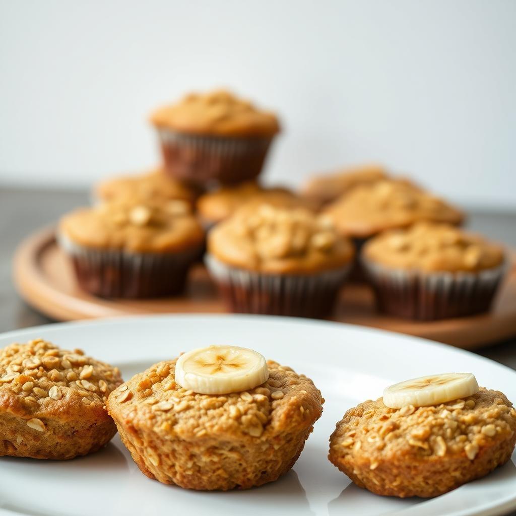Banana Oatmeal Breakfast Muffins