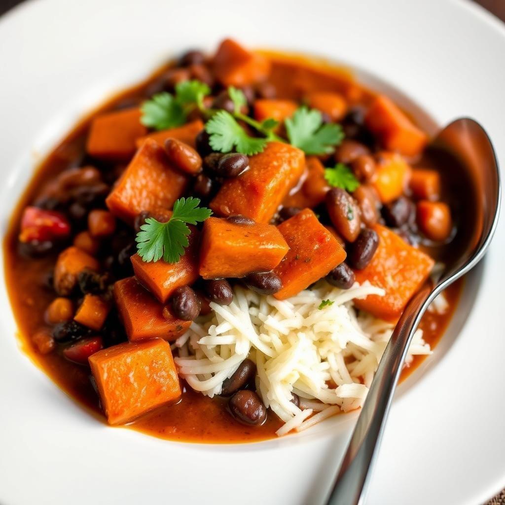Slow Cooker Black Bean Sweet Potato Chili Slow Cooker Black Bean Sweet Potato Chili