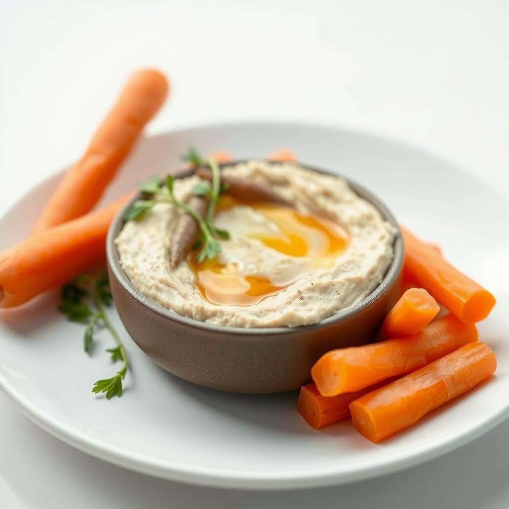 High-Protein Hummus & Baby Carrots High-Protein Hummus & Baby Carrots