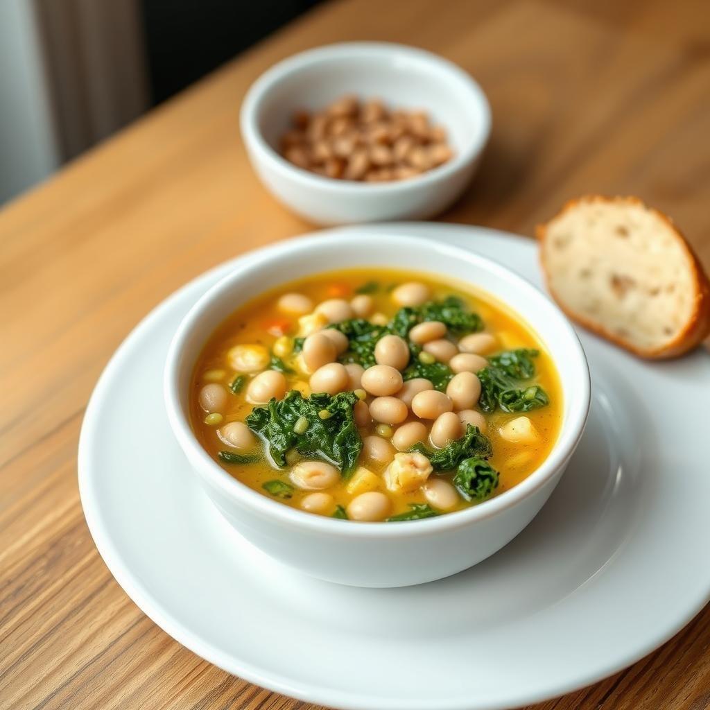 Tuscan White Bean and Kale Soup Tuscan White Bean and Kale Soup