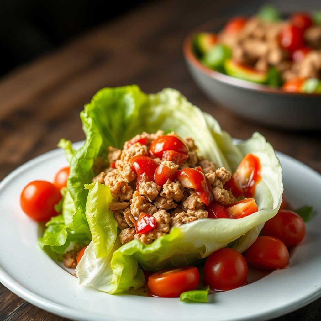 Leftover Turkey Taco Salad with Salsa Dressing Leftover Turkey Taco Salad with Salsa Dressing