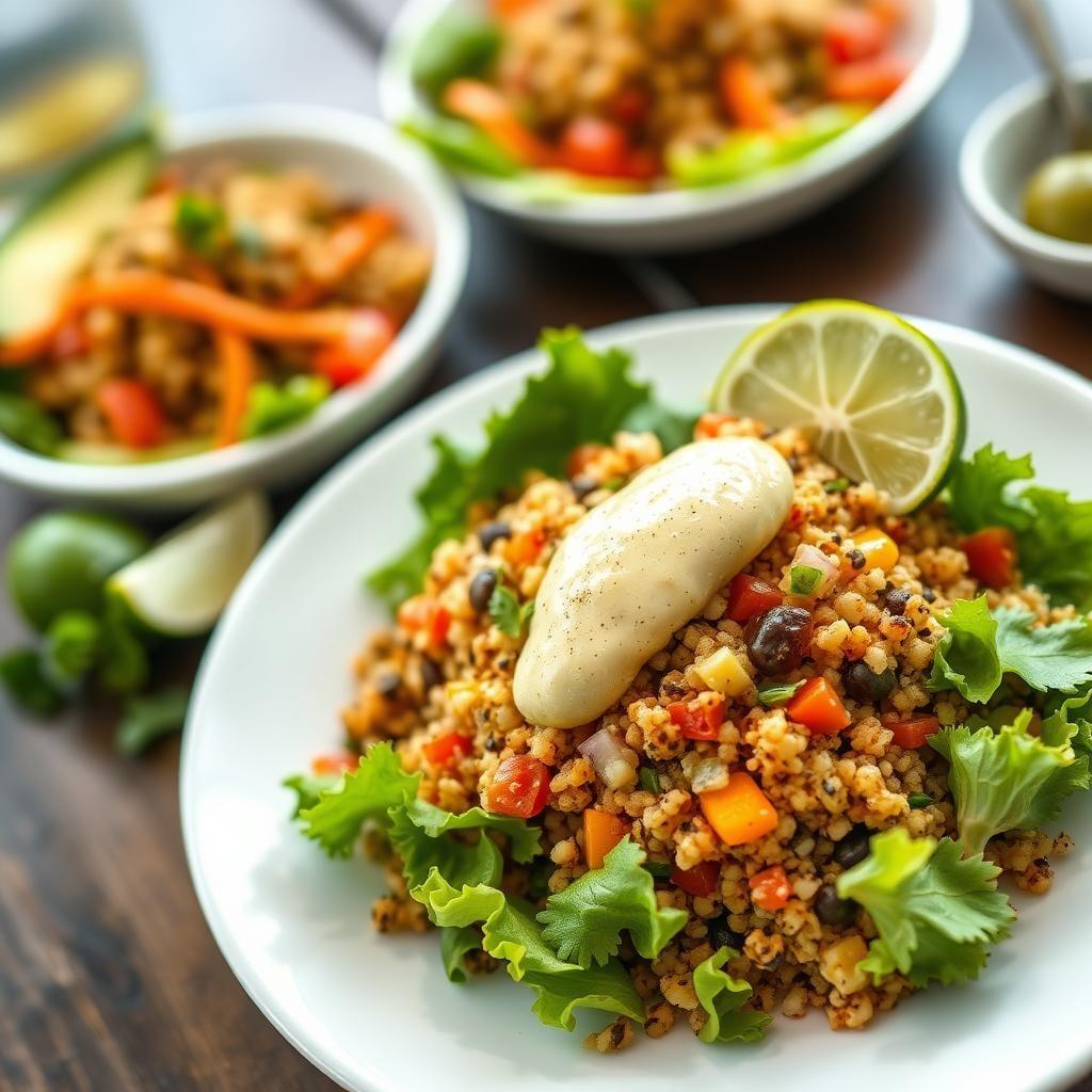 Southwest Quinoa Salad with Lime Dressing Southwest Quinoa Salad with Lime Dressing