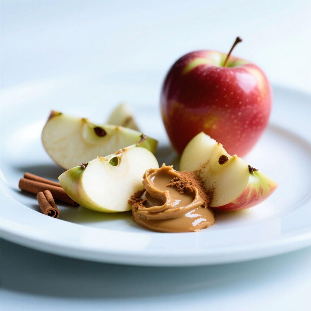 Apple Slices with Peanut Butter Apple Slices with Peanut Butter