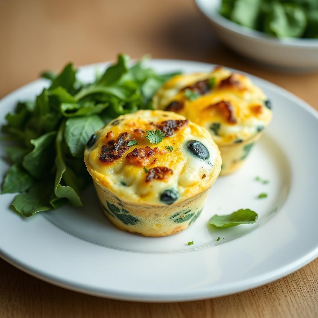 Spinach & Feta Egg Muffins Spinach & Feta Egg Muffins