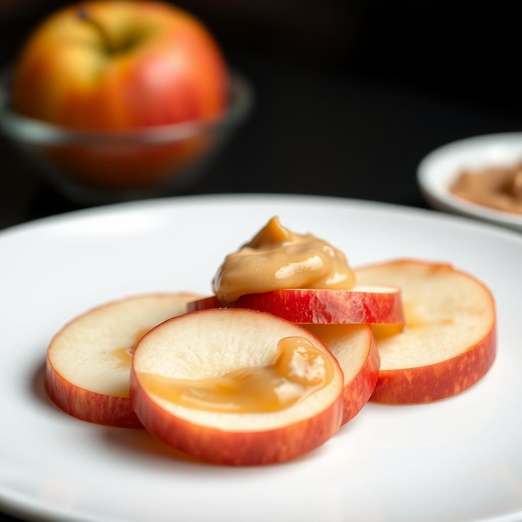 Apple Slices with Peanut Butter Apple Slices with Peanut Butter