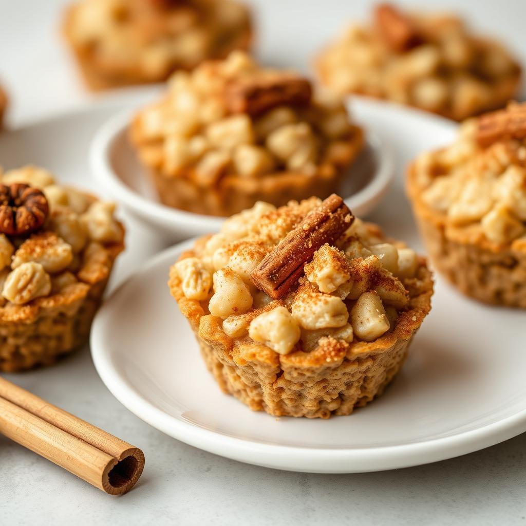 Baked Apple Cinnamon Oatmeal Cups Baked Apple Cinnamon Oatmeal Cups