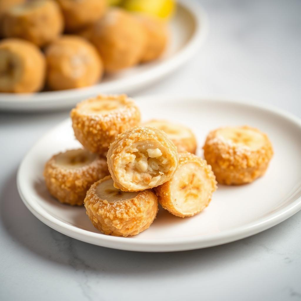Crunchy Peanut Butter Banana Bites Crunchy Peanut Butter Banana Bites
