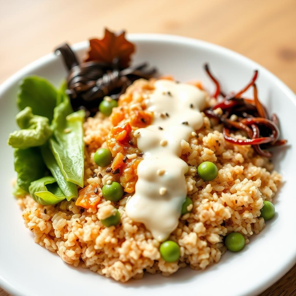 Asian-Inspired Quinoa Bowl with Sesame Dressing
