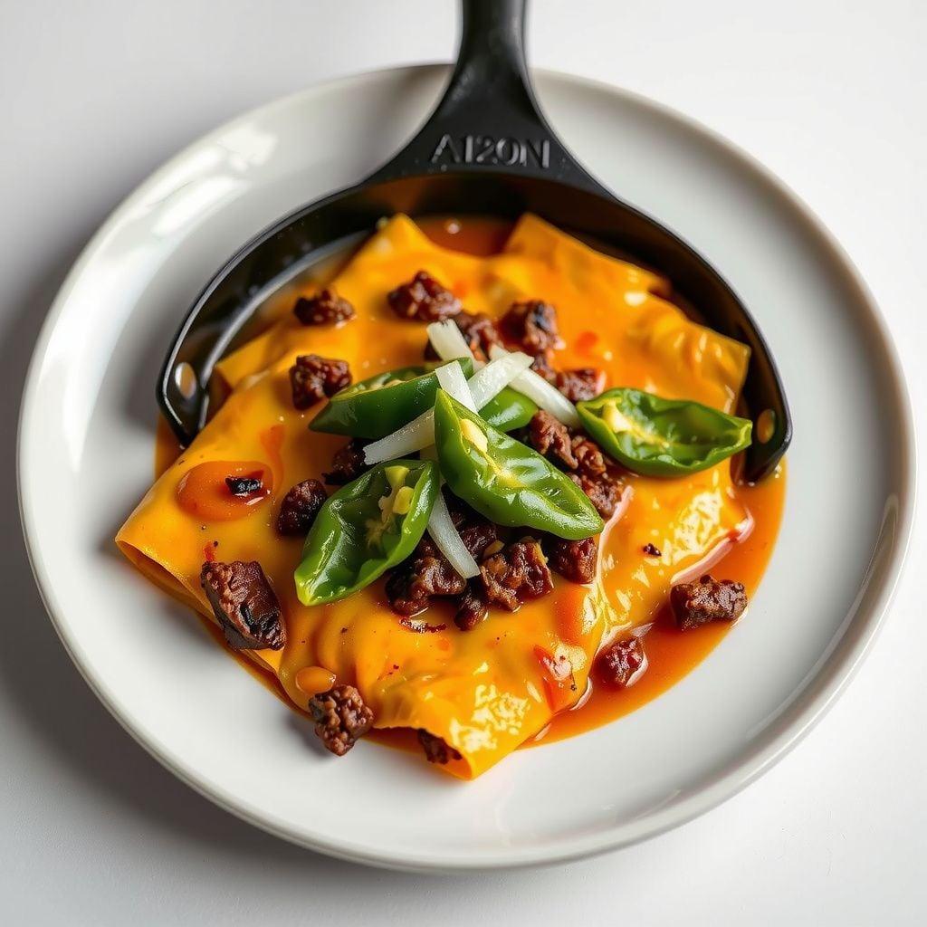 One-Skillet Beef Enchilada Casserole One-Skillet Beef Enchilada Casserole