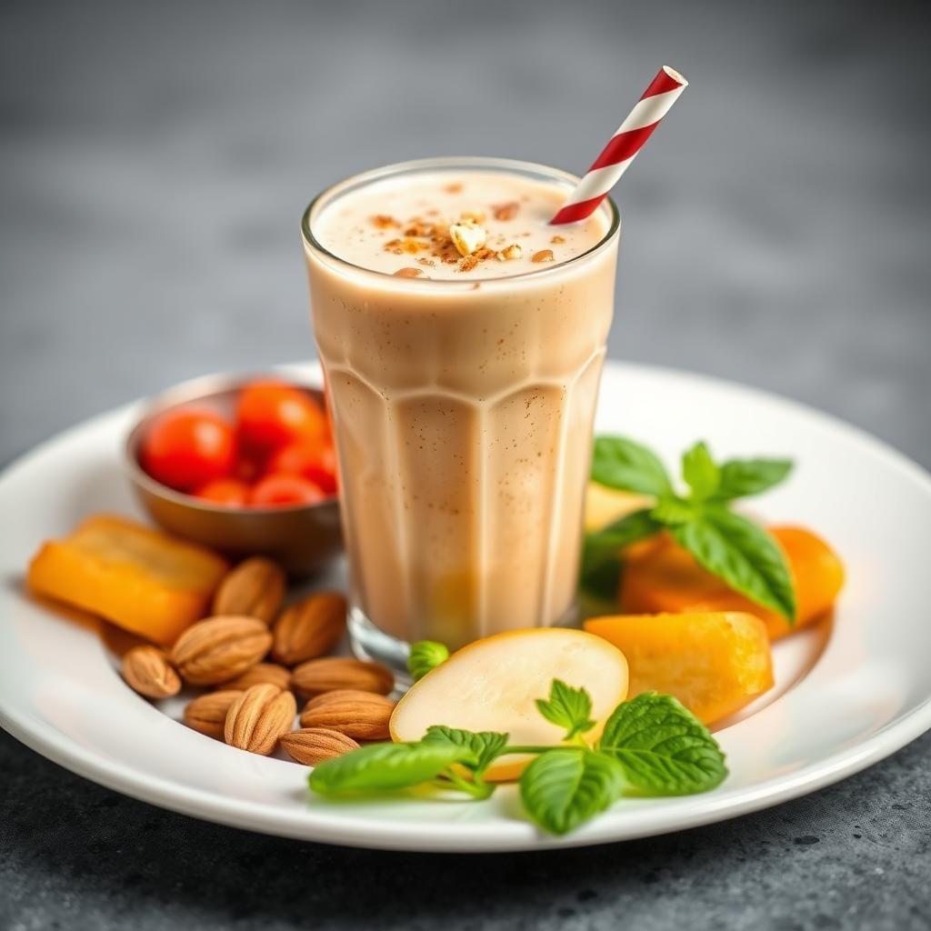 Almond Butter Protein Shake