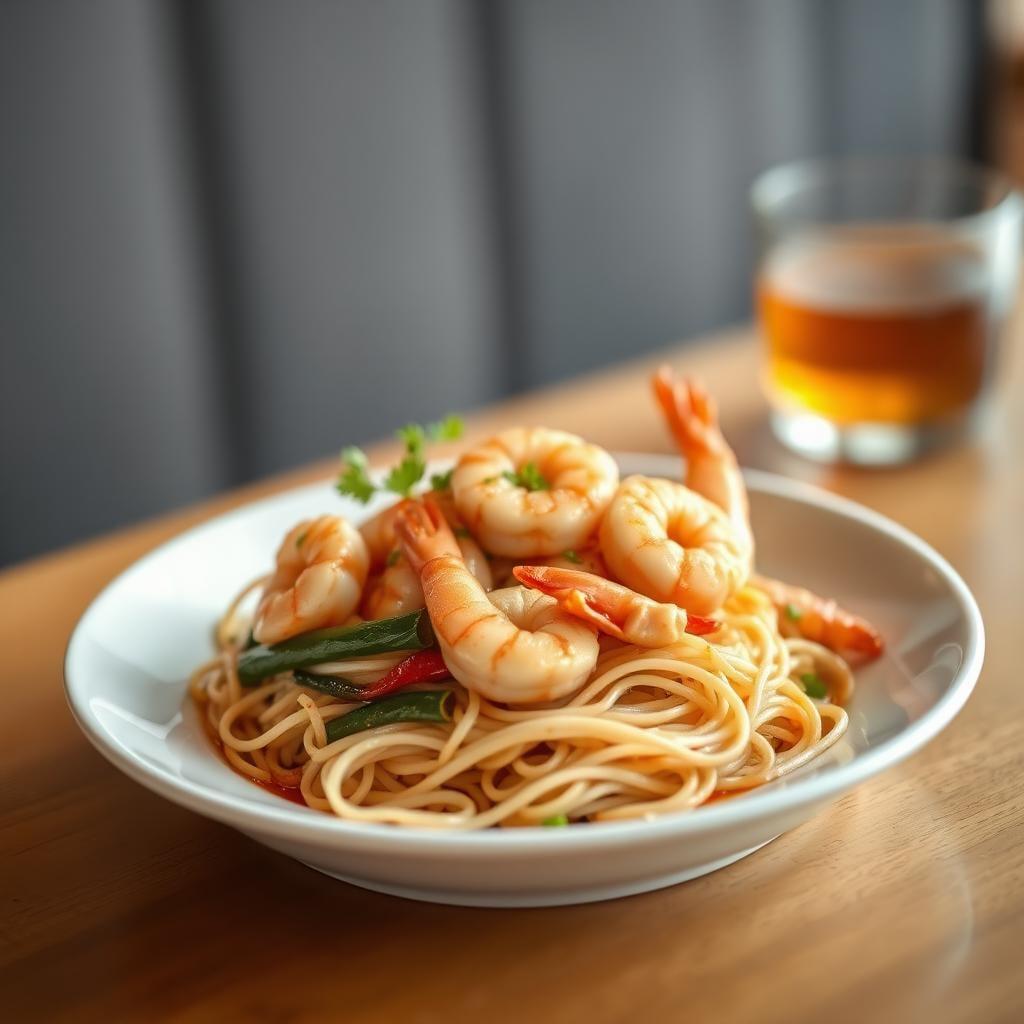 Asian-Inspired Stir-Fry with Rice Noodles Asian-Inspired Stir-Fry with Rice Noodles