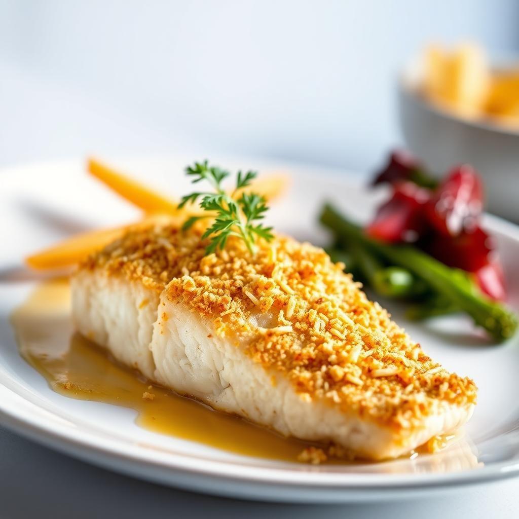 Baked Parmesan Crusted Cod