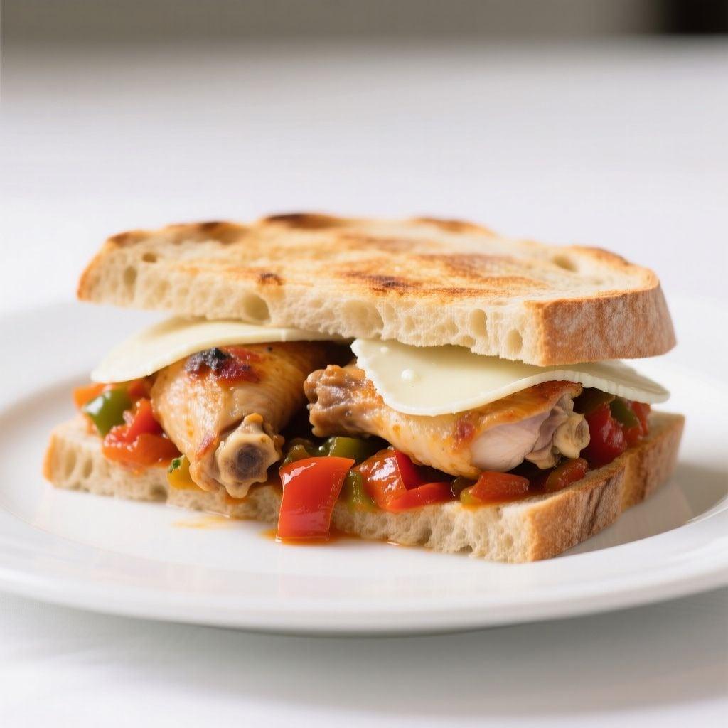 Chicken Scarpariello & Provolone Panini Chicken Scarpariello & Provolone Panini