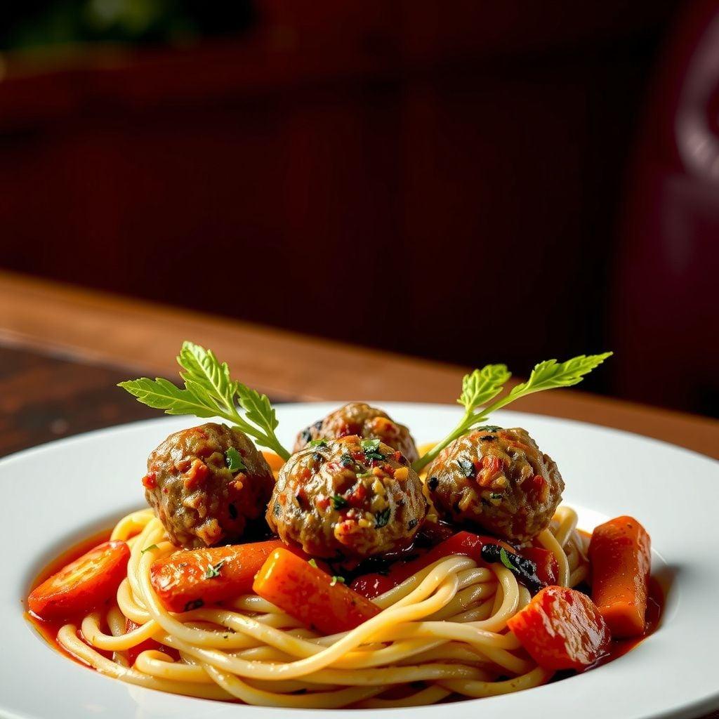 Hidden Veggie Turkey Meatballs with Spaghetti Hidden Veggie Turkey Meatballs with Spaghetti