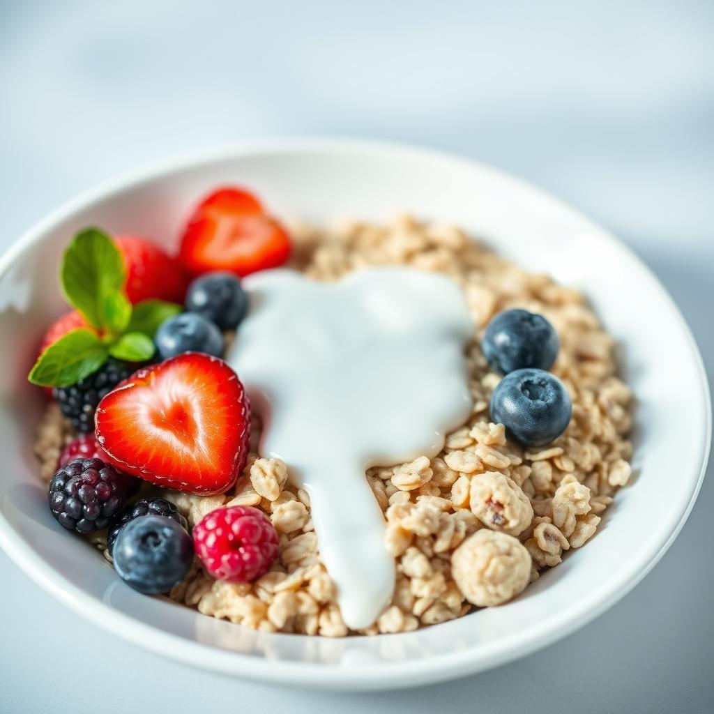 Protein-Packed Berry Oatmeal Breakfast Bowl Protein-Packed Berry Oatmeal Breakfast Bowl