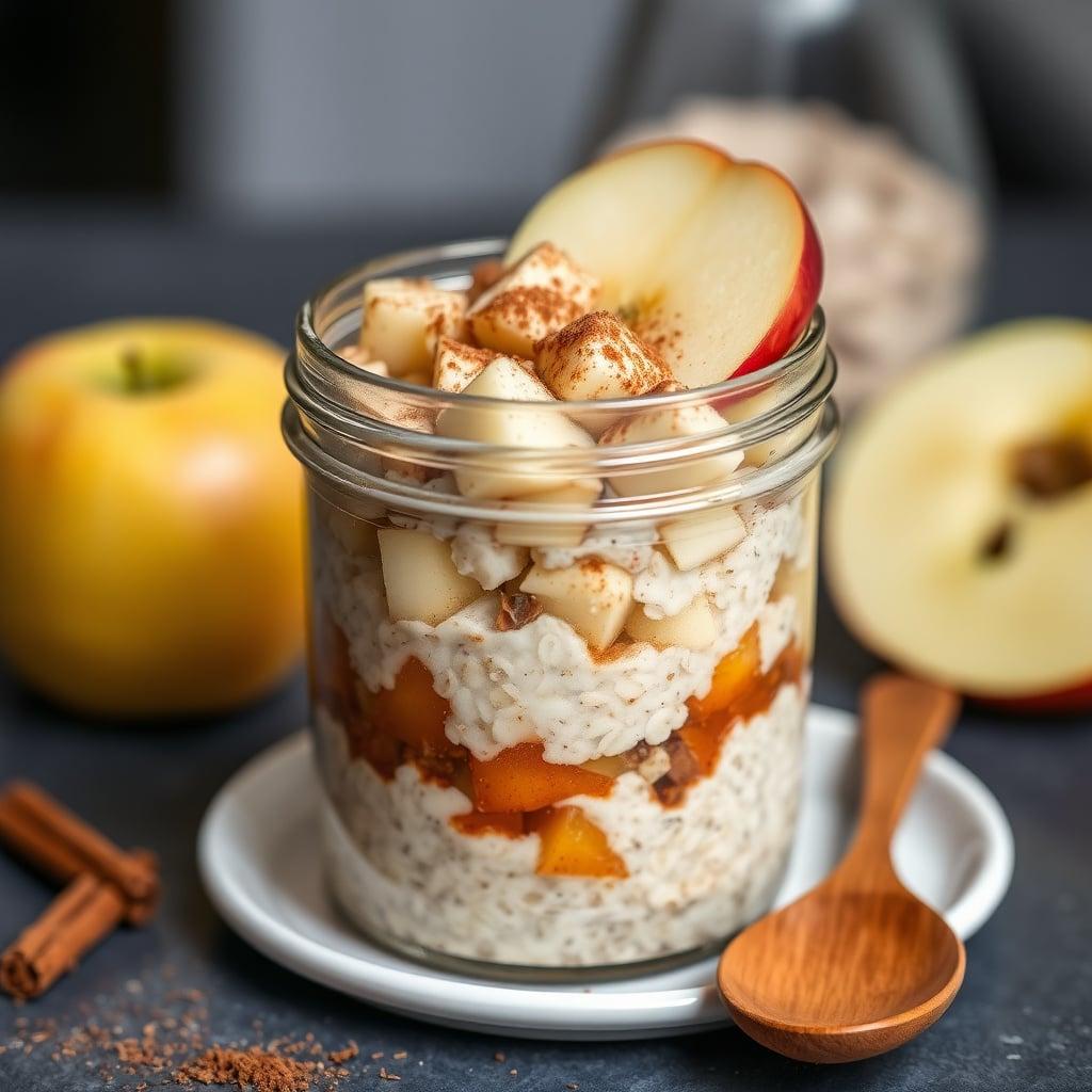 Cinnamon Apple Overnight Oats