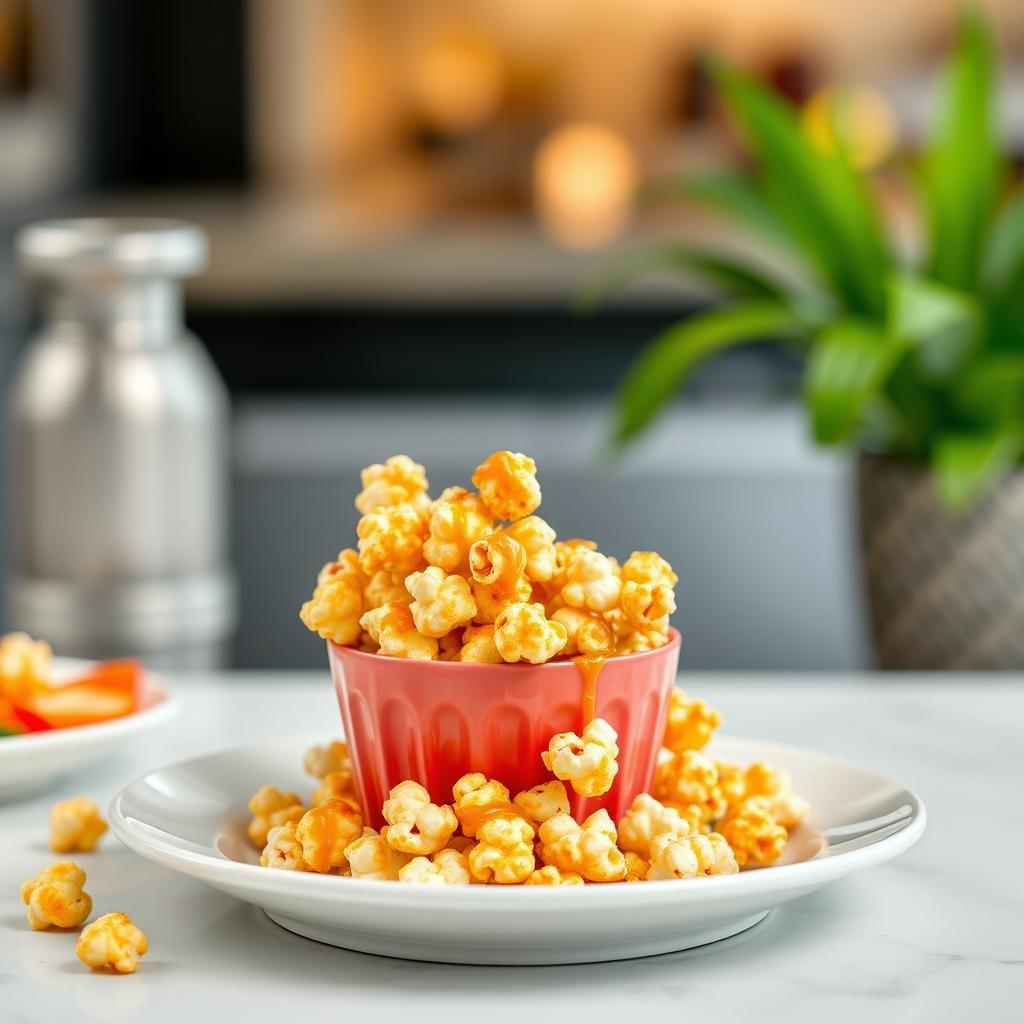 Cheesy Microwave Popcorn