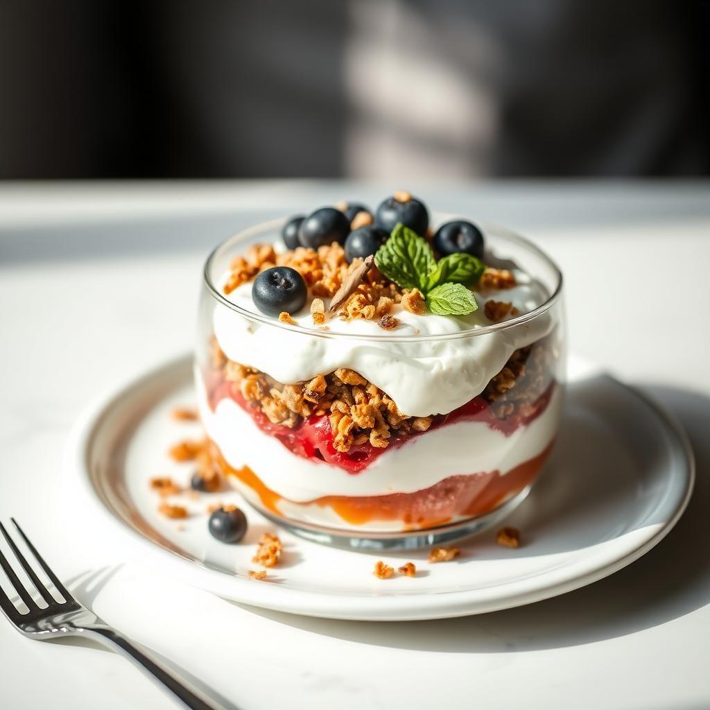 Greek Yogurt Parfait with Homemade Granola Greek Yogurt Parfait with Homemade Granola