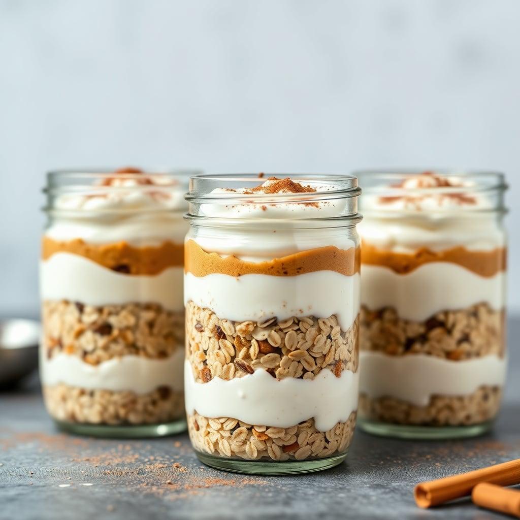 Batch-Prepped Maple-Cinnamon Oat Parfaits Batch-Prepped Maple-Cinnamon Oat Parfaits