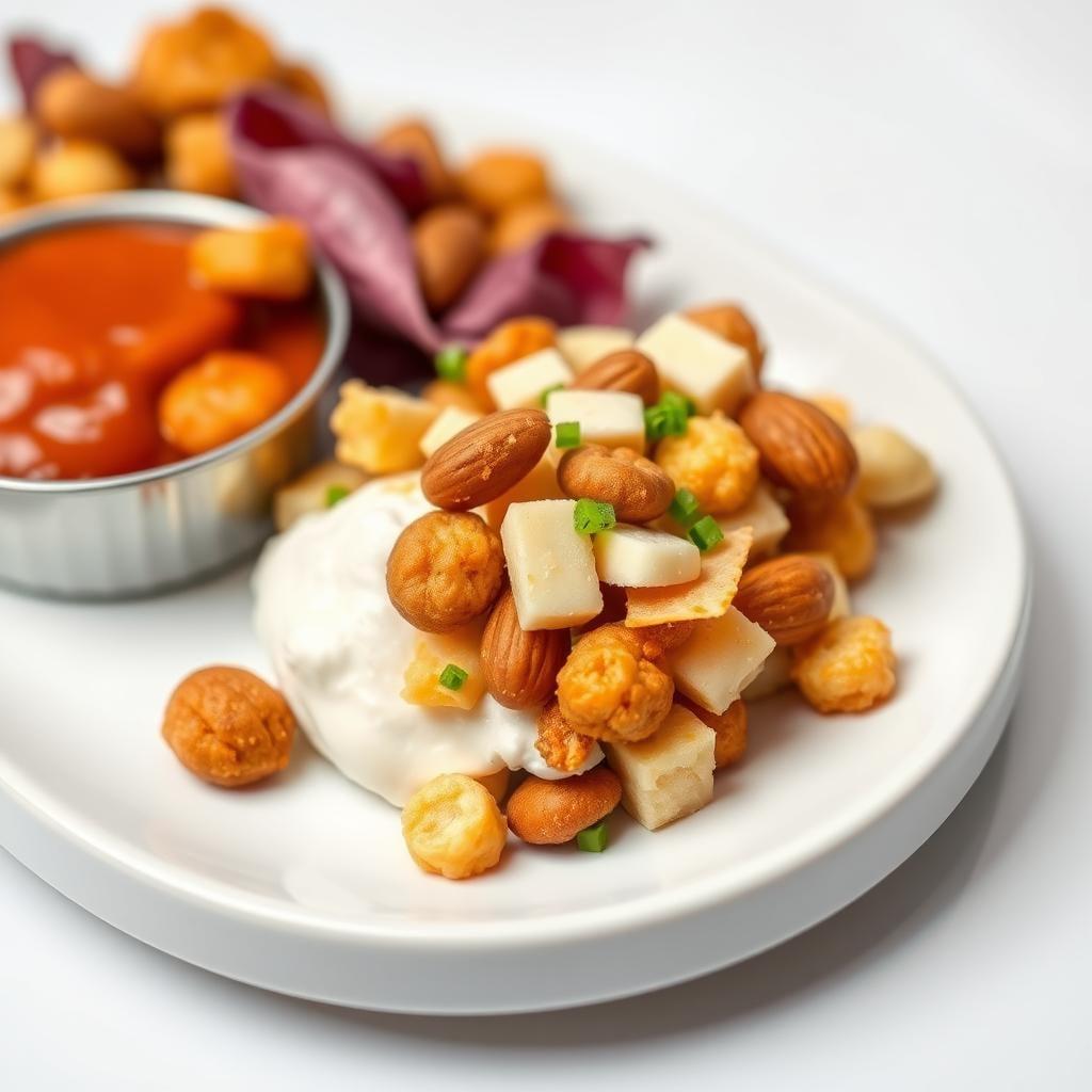 Savory Cheese and Nut Mix Savory Cheese and Nut Mix