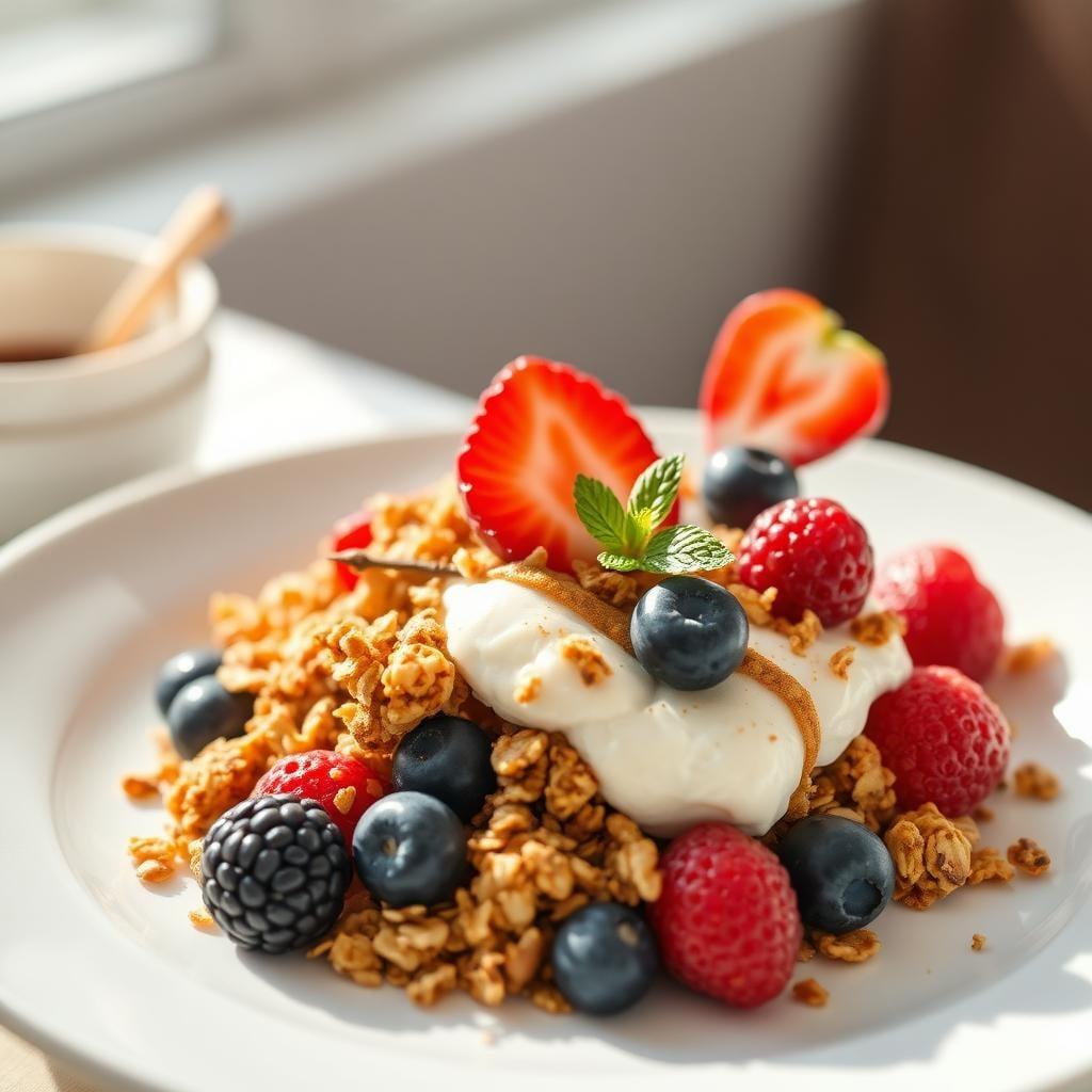 Hearty Granola & Berry Breakfast Bowl Hearty Granola & Berry Breakfast Bowl