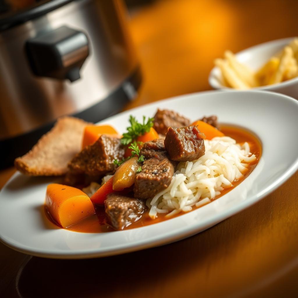 Slow Cooker Beef and Vegetable Stew Slow Cooker Beef and Vegetable Stew