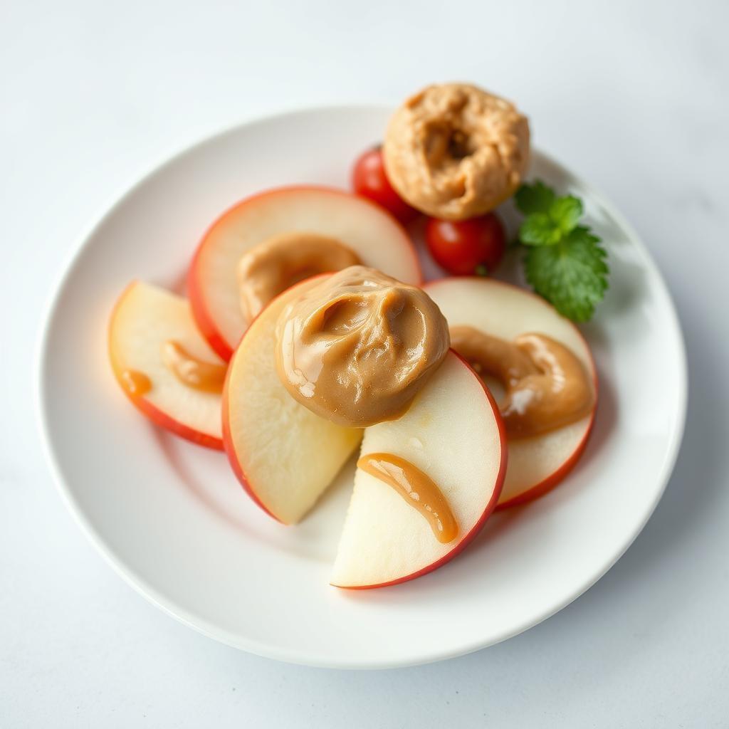 Apple Slices with Peanut Butter