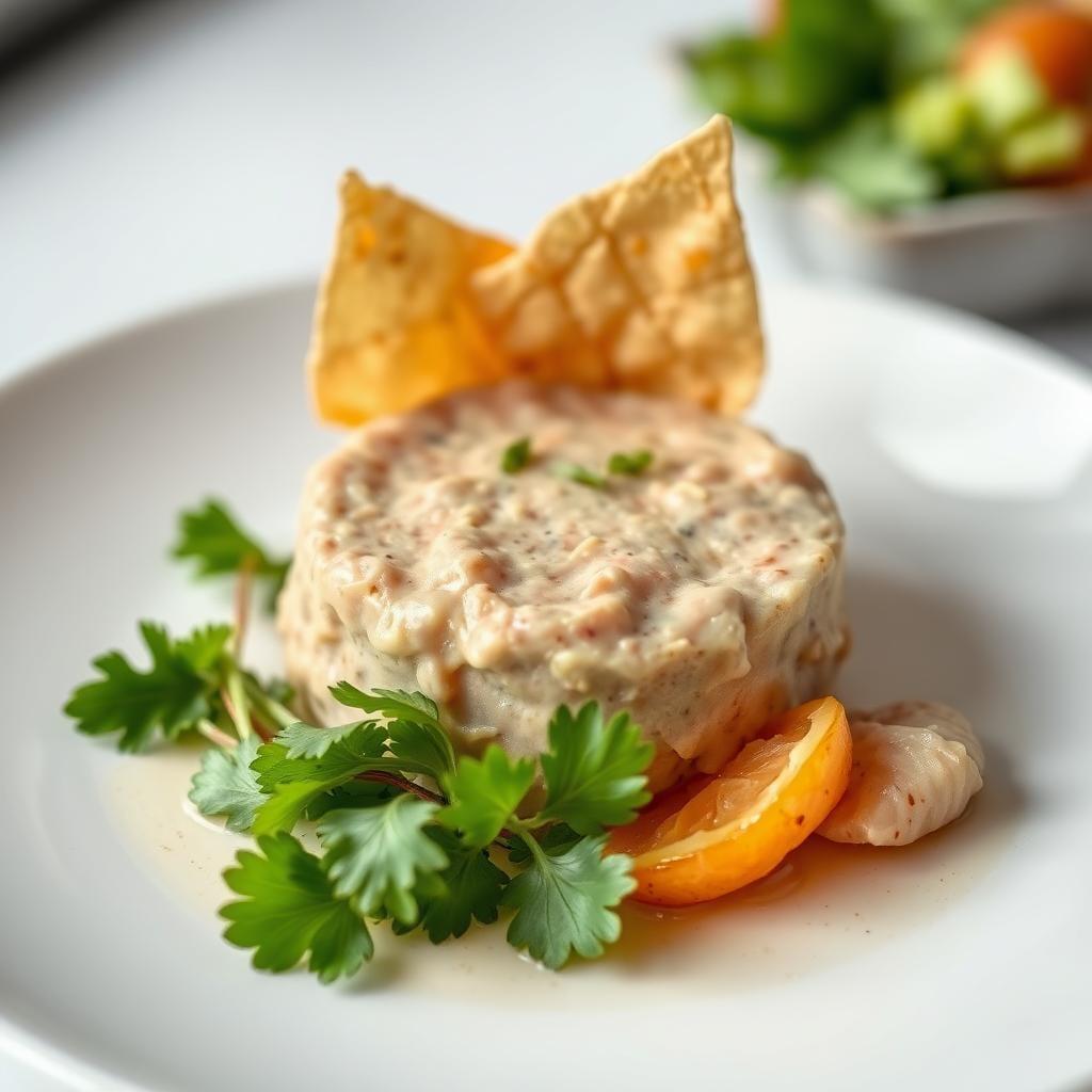 Vietnamese-Inspired Chicken Liver Pâté with Rice Paper Crisps Vietnamese-Inspired Chicken Liver Pâté with Rice Paper Crisps