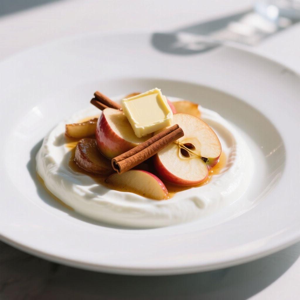 Greek Yogurt with Quick-Sautéed Cinnamon Apples Greek Yogurt with Quick-Sautéed Cinnamon Apples