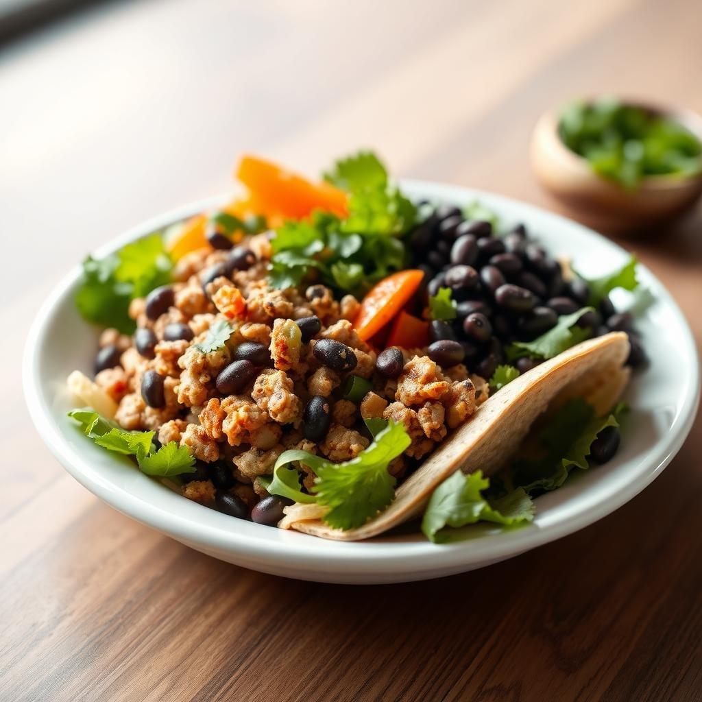 Hearty Bean and Veggie Burrito Bowl Hearty Bean and Veggie Burrito Bowl