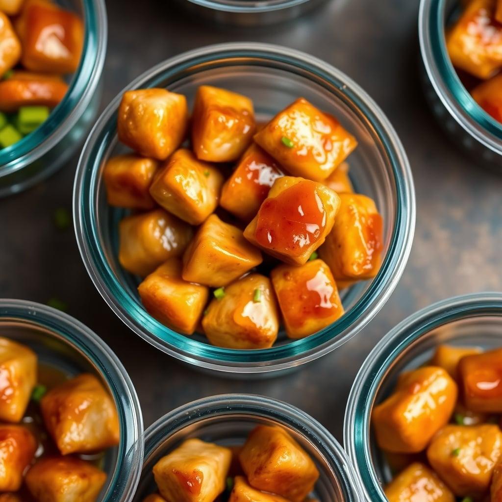 Baked Honey-Ginger Chicken Bites