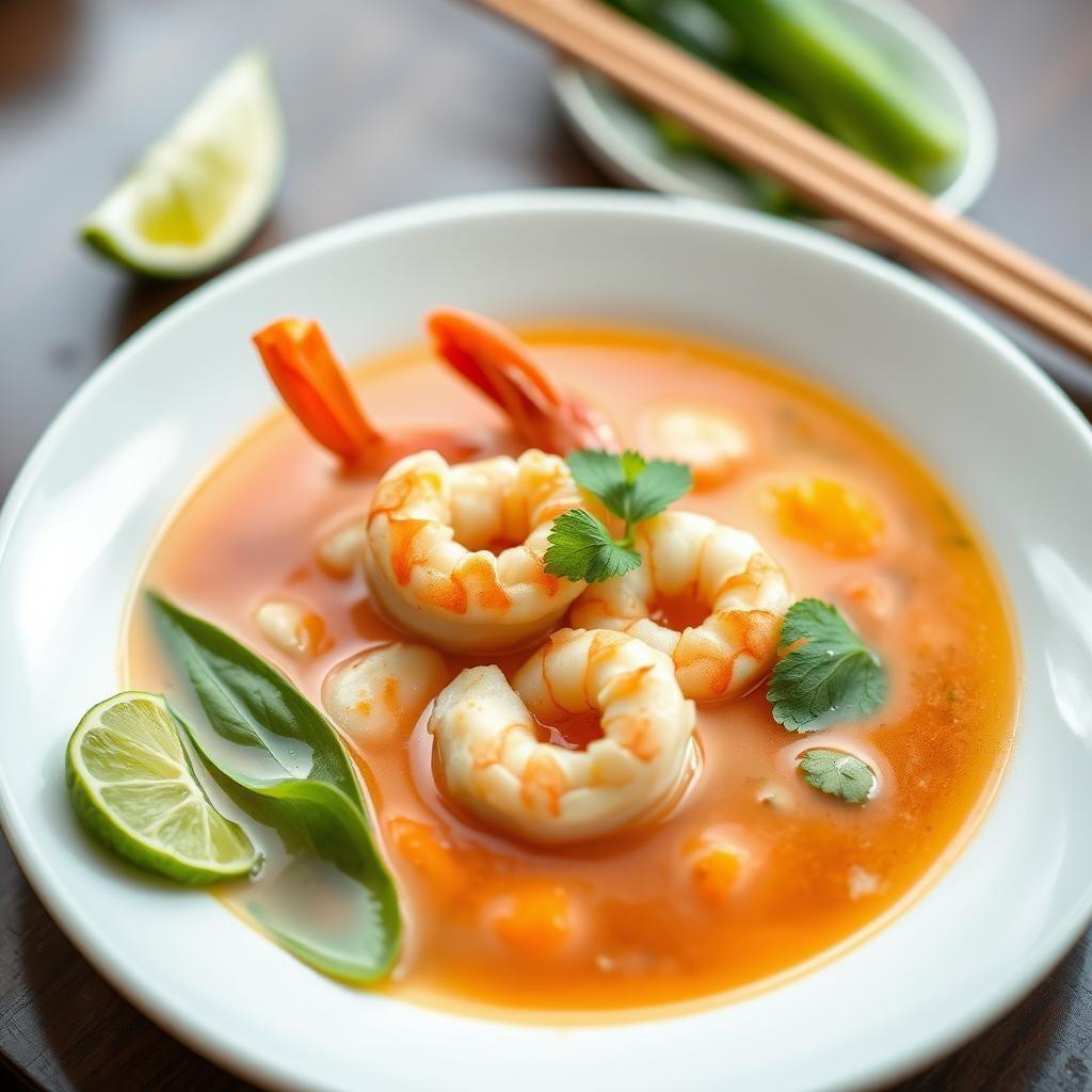 Thai Coconut Lemongrass Soup with Shrimp Thai Coconut Lemongrass Soup with Shrimp