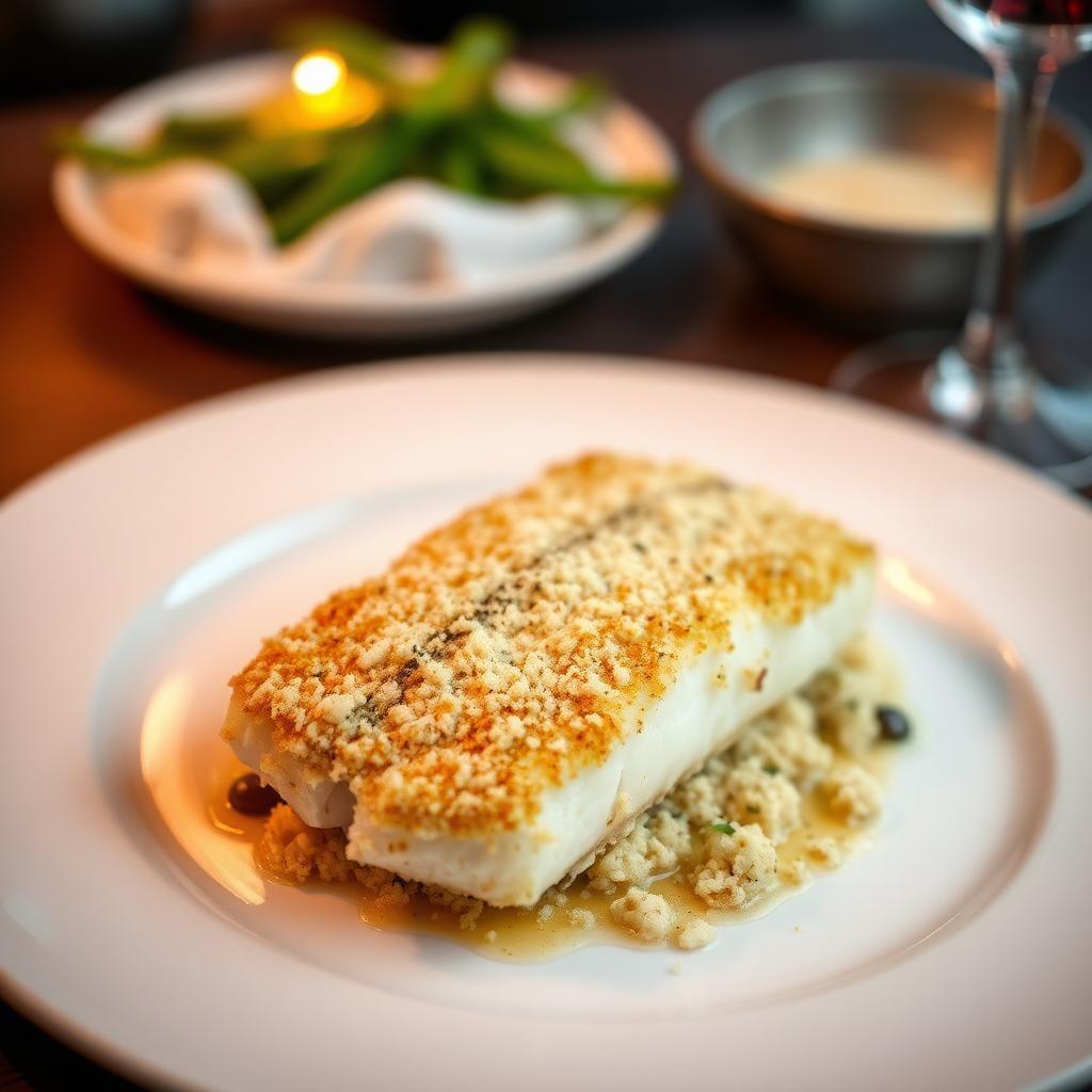 Baked Parmesan Crusted Cod