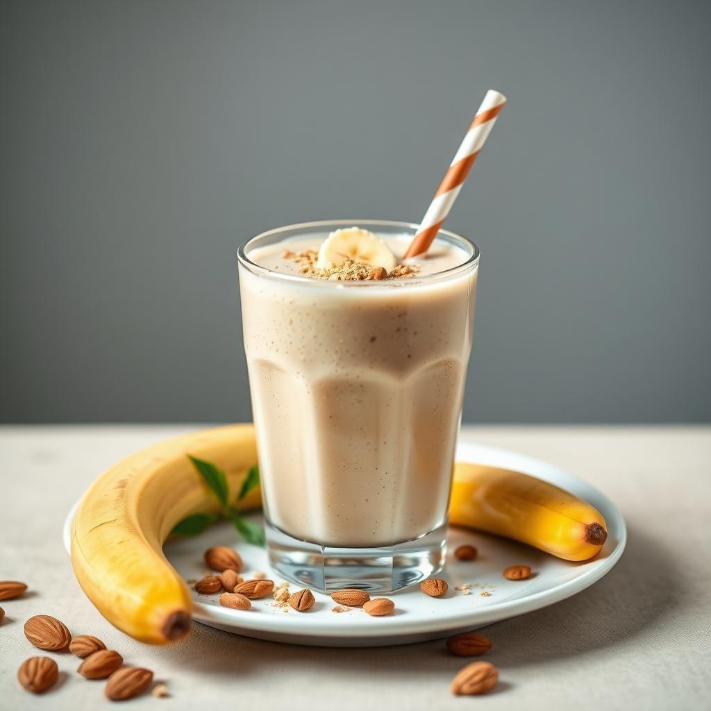 Banana Nut Protein Smoothie