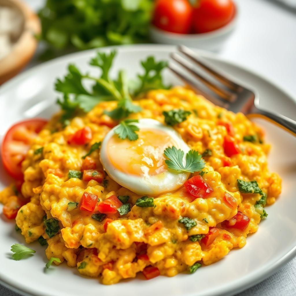 Quick Veggie Egg Scramble Quick Veggie Egg Scramble