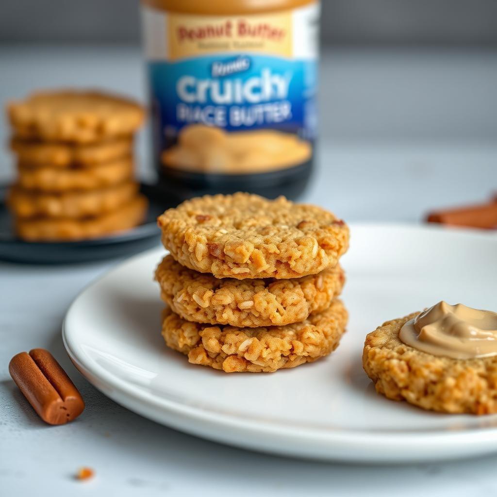 Crunchy Peanut Butter Rice Cakes Crunchy Peanut Butter Rice Cakes