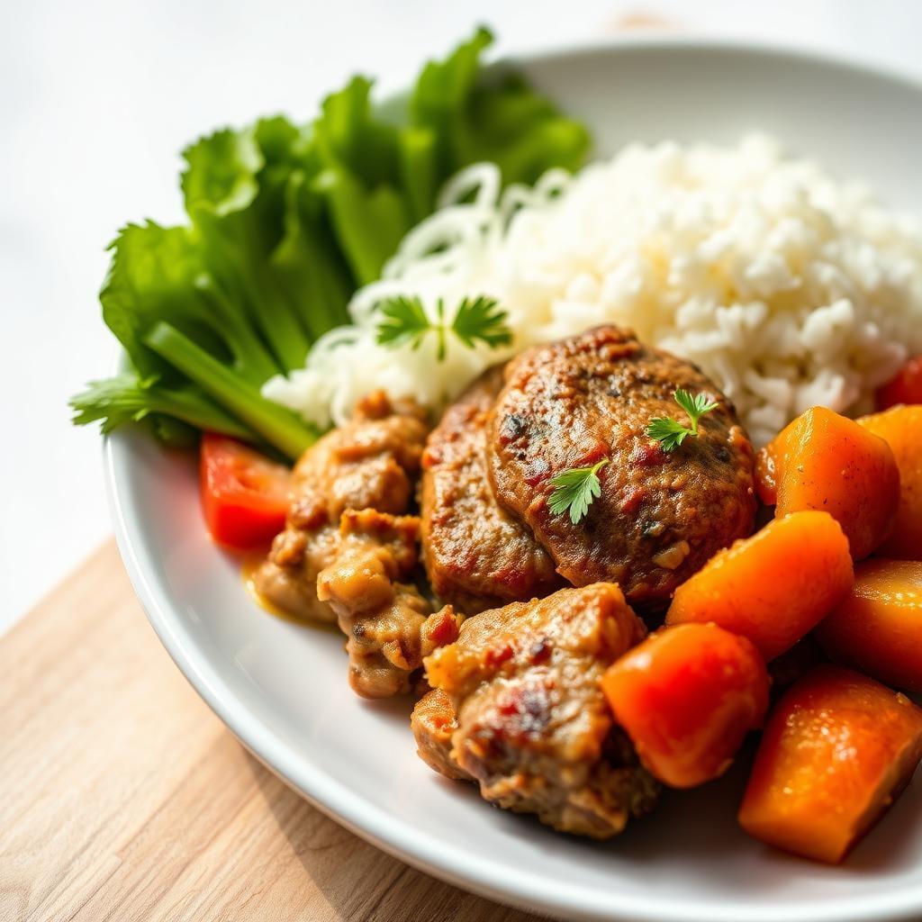 South African Bobotie-Inspired Turkey Bowl South African Bobotie-Inspired Turkey Bowl