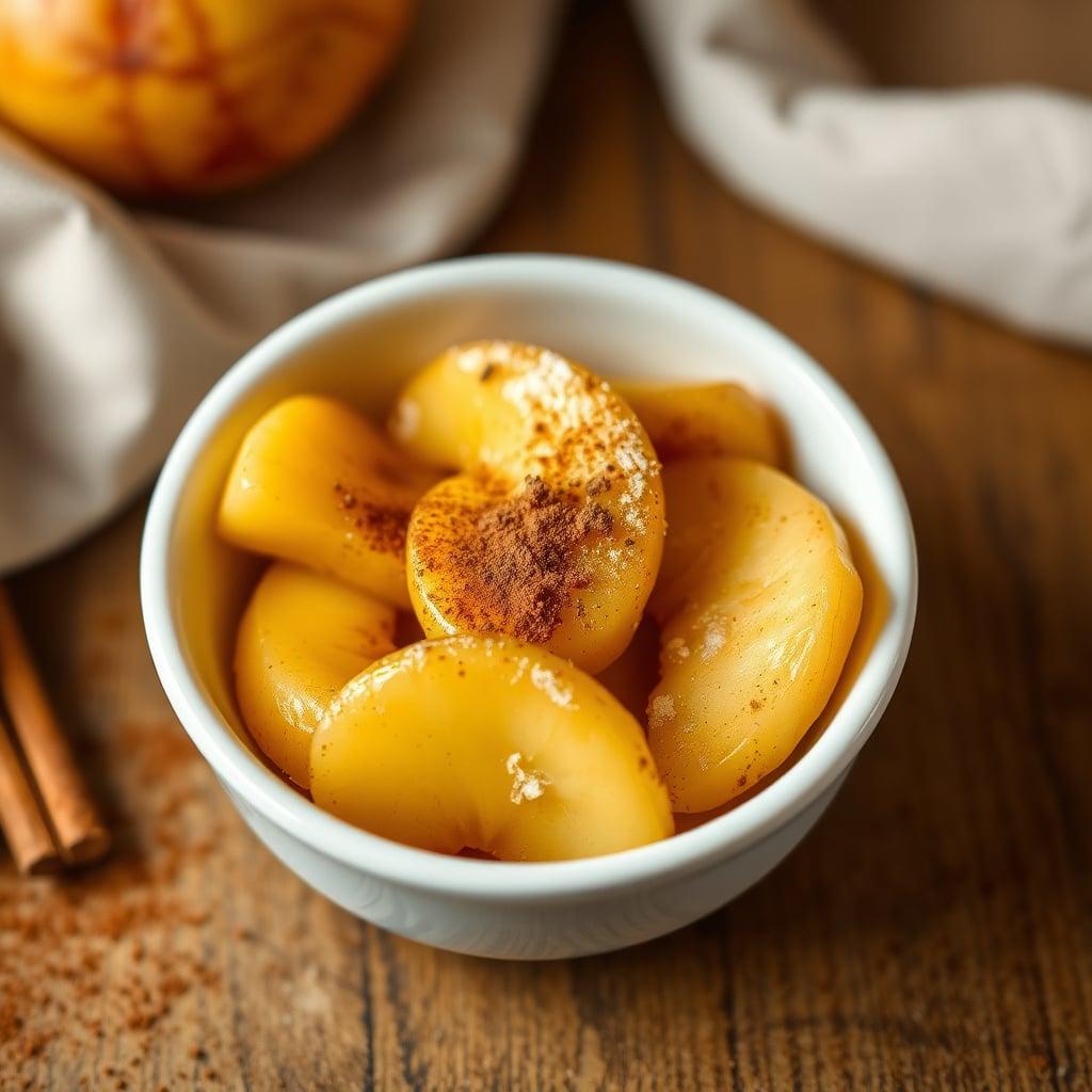 Cinnamon-Sugar Sautéed Apples Cinnamon-Sugar Sautéed Apples