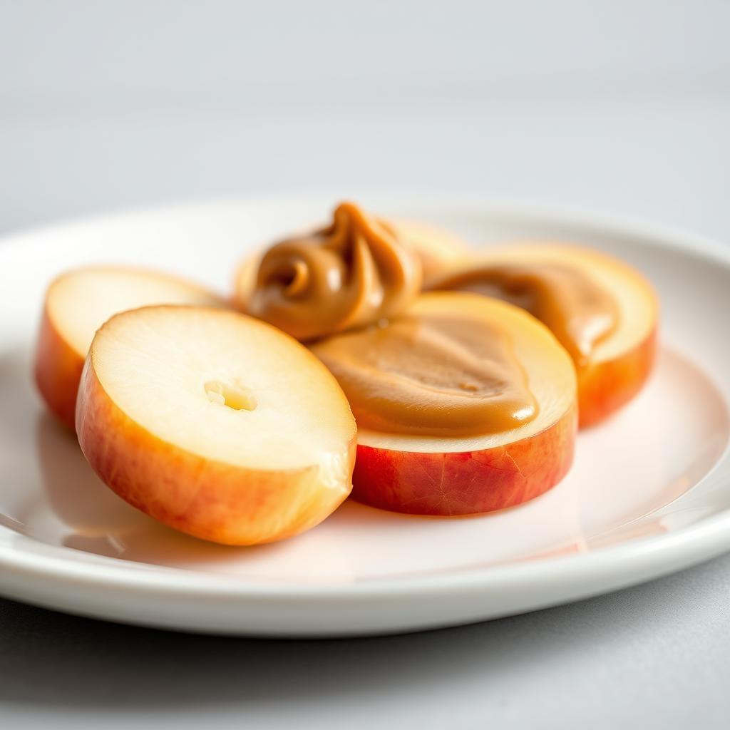 Apple Slices with Peanut Butter