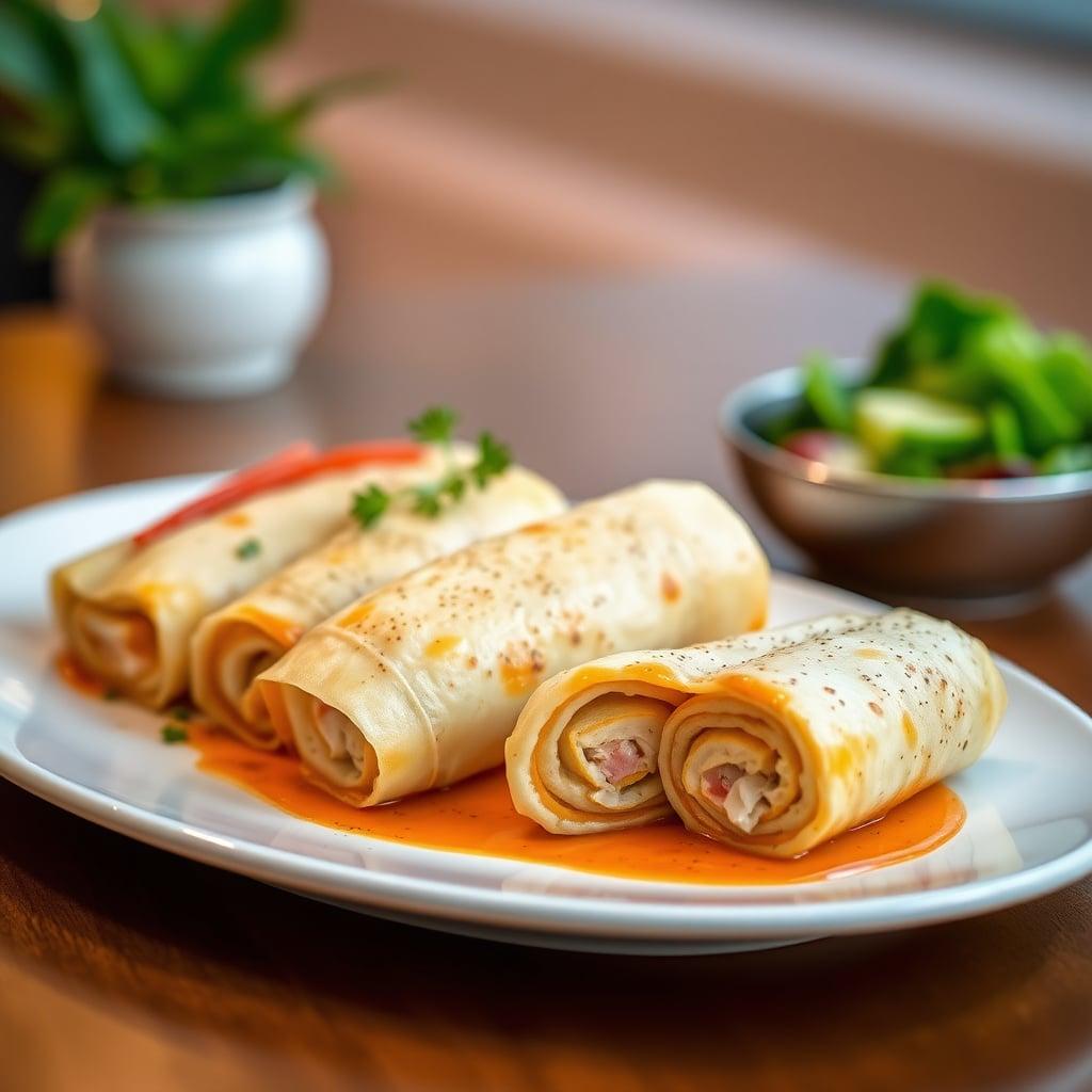 No-Cook Turkey & Cheese Roll-Ups No-Cook Turkey & Cheese Roll-Ups