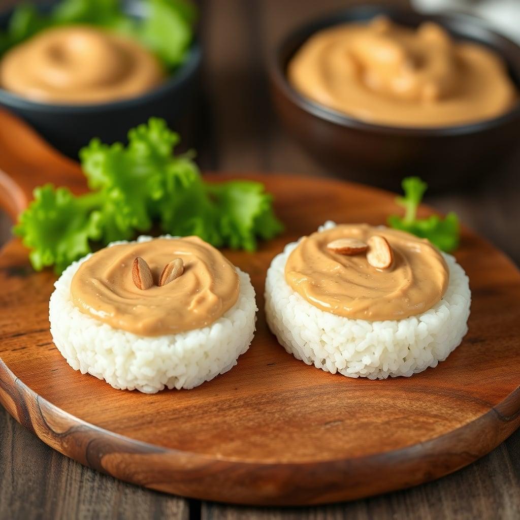 Simple Almond Butter Rice Cakes Simple Almond Butter Rice Cakes