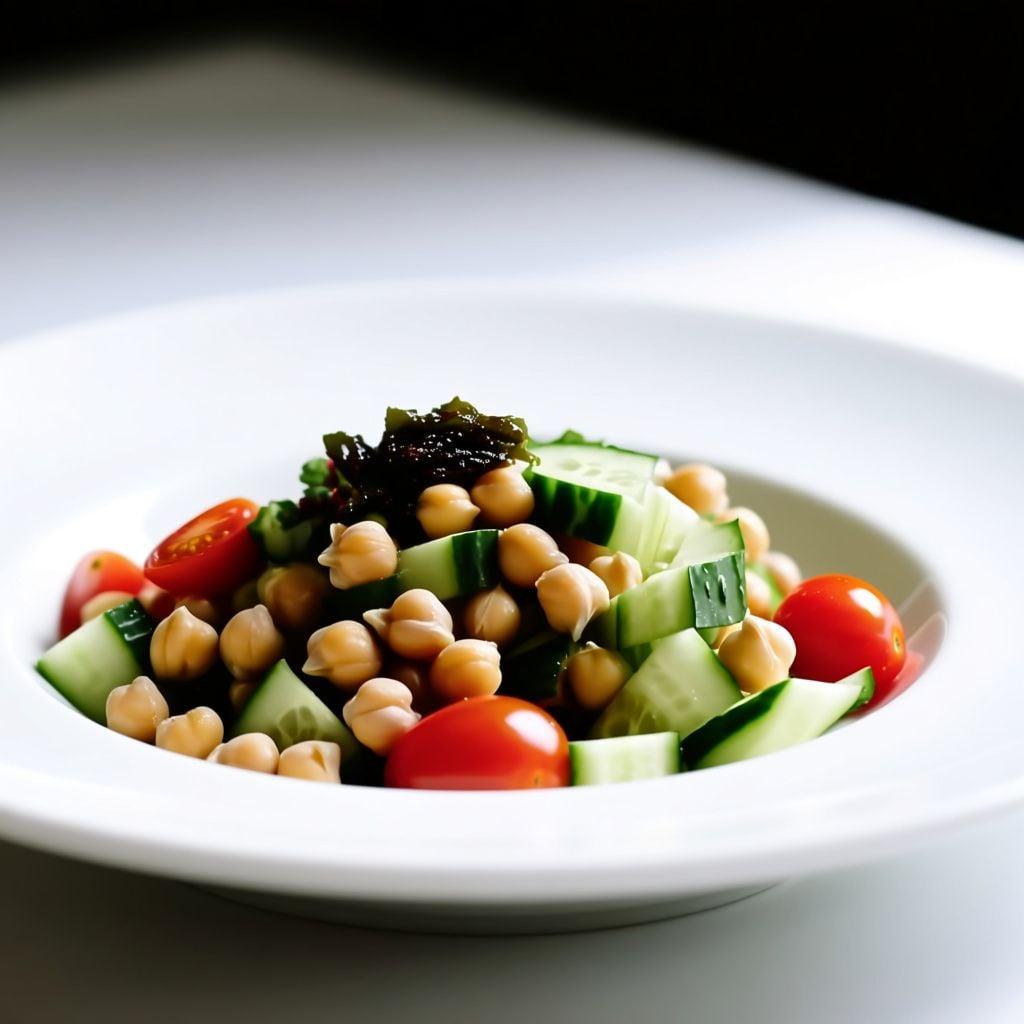 Mediterranean Chickpea & Cucumber Salad Mediterranean Chickpea & Cucumber Salad
