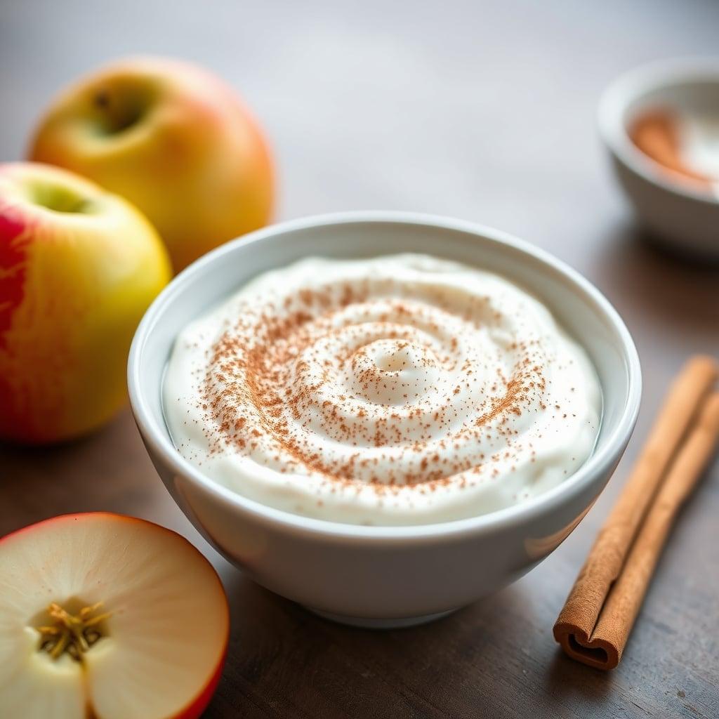 Cinnamon Apple Greek Yogurt Bowl
