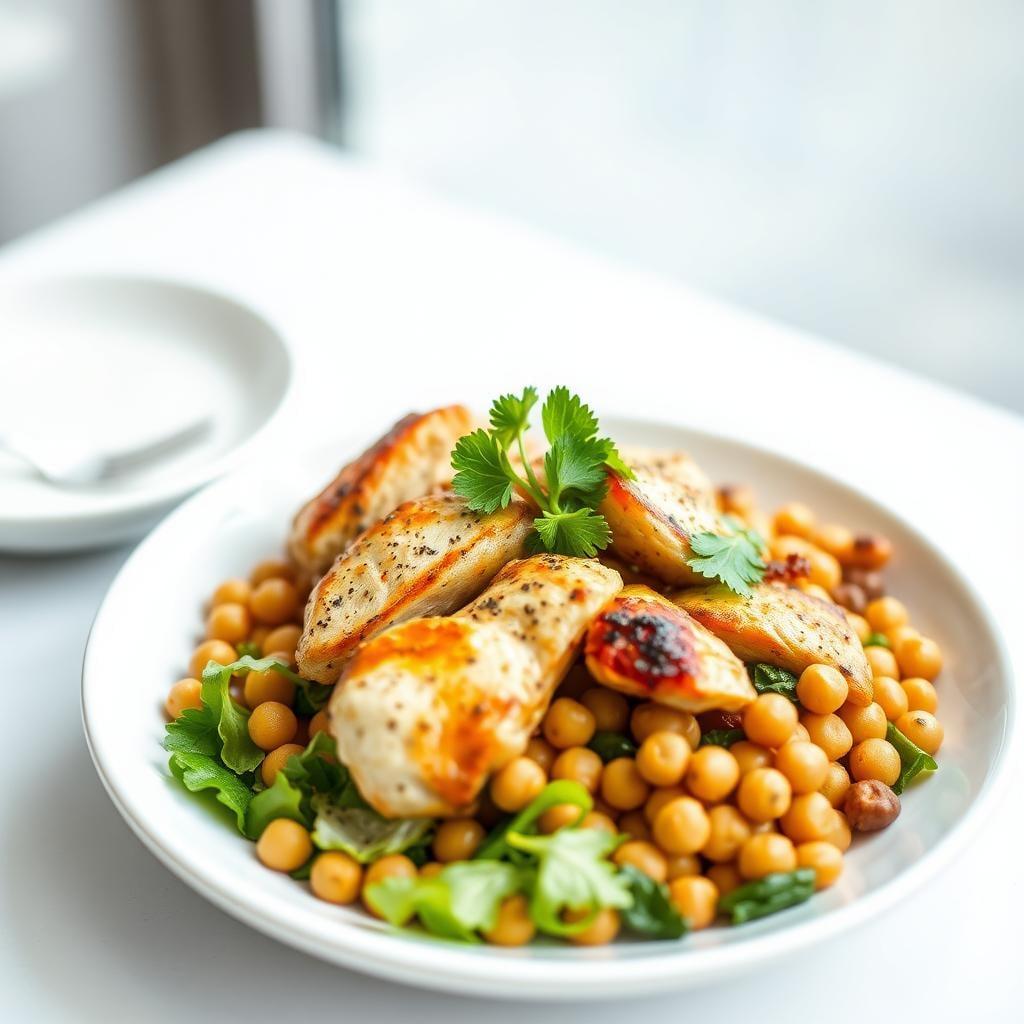 Mediterranean Chicken and Chickpea Bowl Mediterranean Chicken and Chickpea Bowl