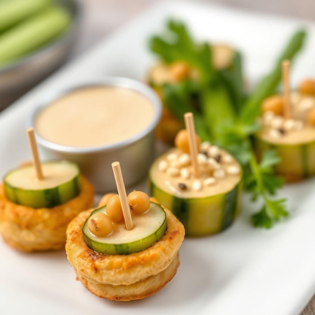 Cucumber Hummus Bites Cucumber Hummus Bites