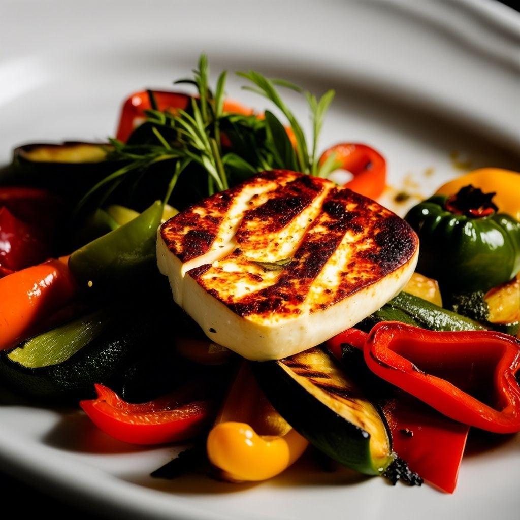 Sheet Pan Mediterranean Halloumi & Vegetables Sheet Pan Mediterranean Halloumi & Vegetables