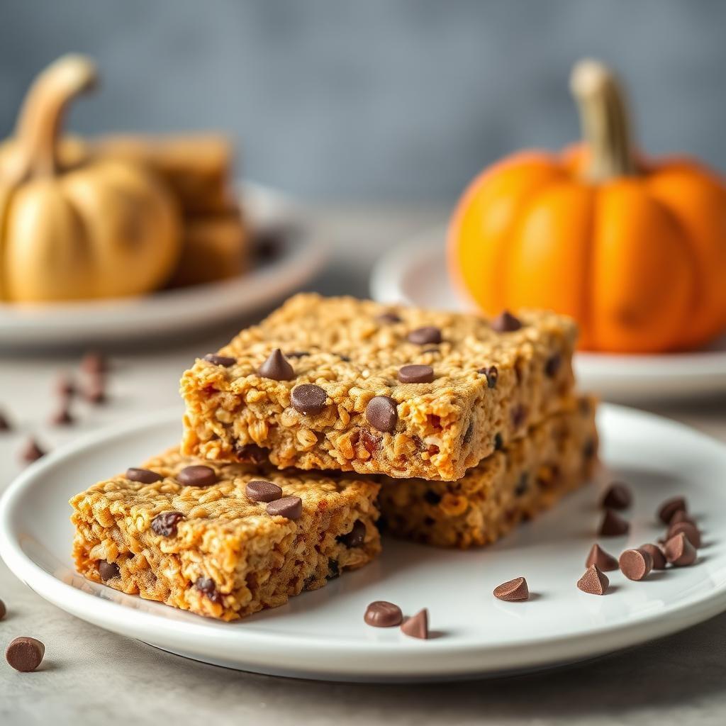 Pumpkin Chocolate Chip Granola Bars Pumpkin Chocolate Chip Granola Bars